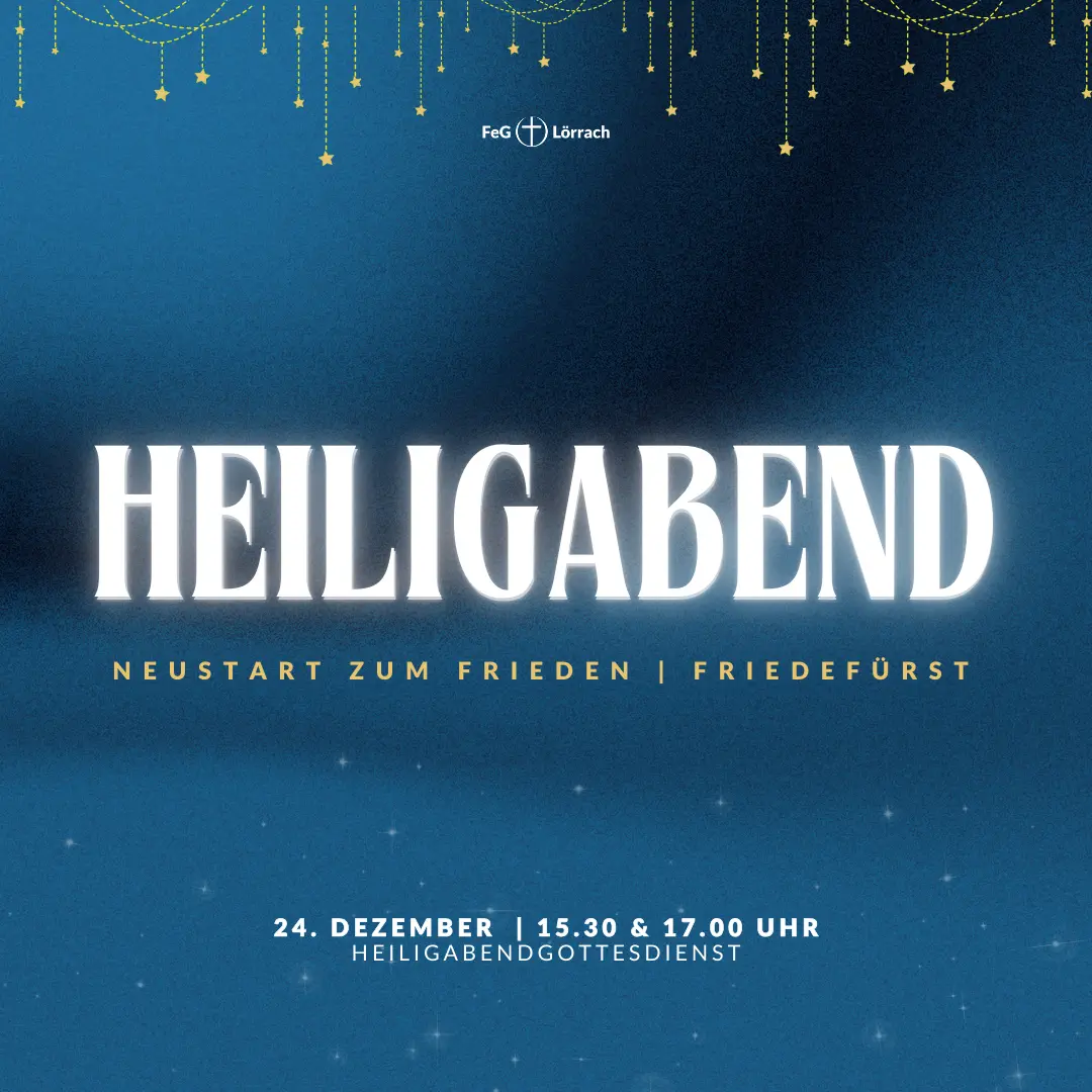 Neustart – zum Frieden